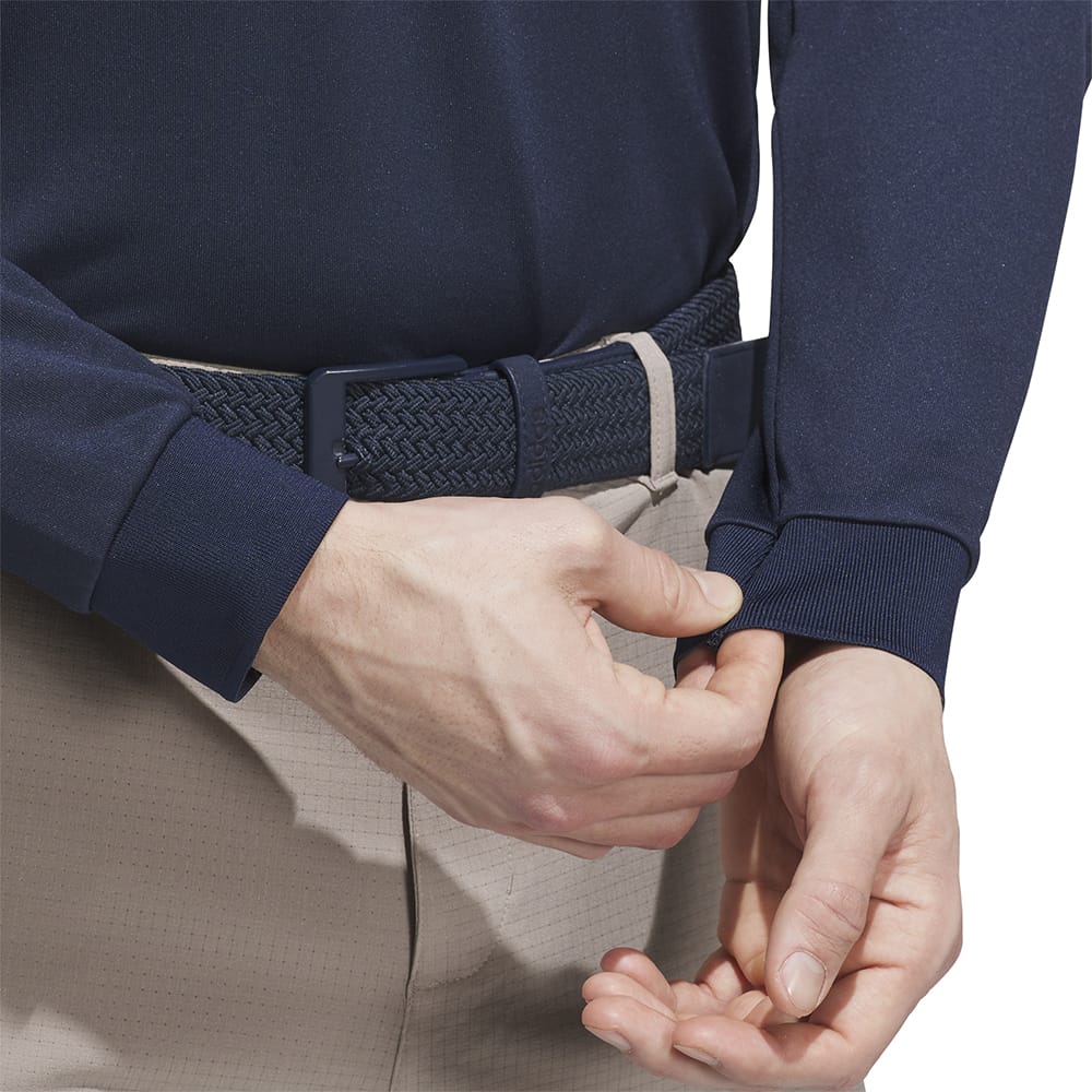 adidas Ultimate365 Cold.rdy Long Sleeve Polo Shirt - Collegiate Navy