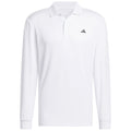 adidas Ultimate365 Cold.rdy Long Sleeve Polo Shirt - White