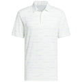 adidas Ultimate365 Mesh Glimmer Print Polo Shirt Sleeve Logo - White