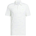 adidas Ultimate365 Mesh Glimmer Print Polo Shirt - White
