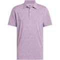 adidas Ultimate365 Mini Bunker Polo Shirt - Powder Plum