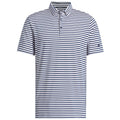 adidas Ultimate365 Stripe Polo Shirt - White/Collegiate Navy