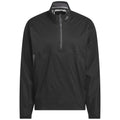 adidas Ultimate365 Tour CLIMAPROOF+ Half-Zip Waterproof Jacket - Black