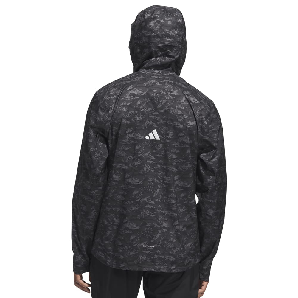 adidas Ultimate365 Tour CLIMAPROOF+ Parka Waterproof Jacket - Black
