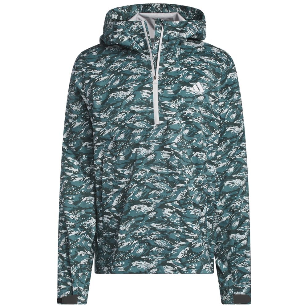adidas Ultimate365 Tour CLIMAPROOF+ Parka Waterproof Jacket - Preloved Teal