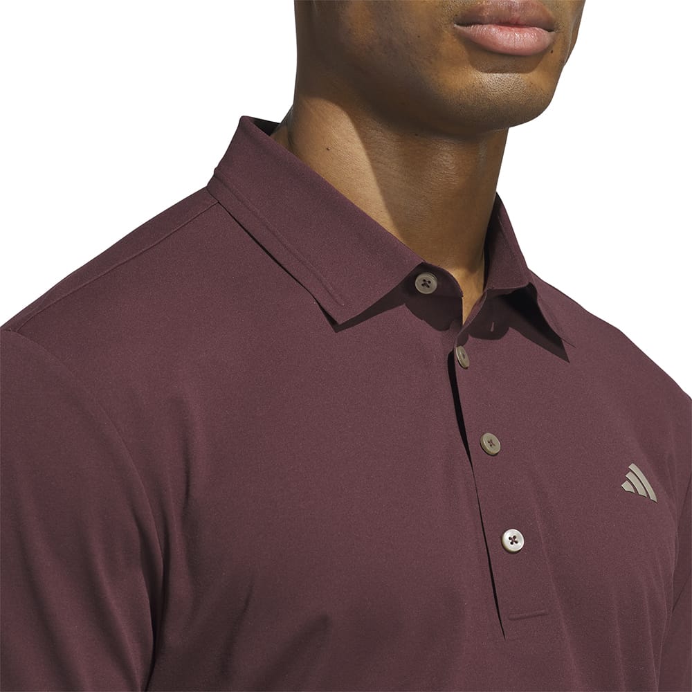adidas Ultimate365 Tour Twistknit LC Polo Shirt - Aurora Ruby
