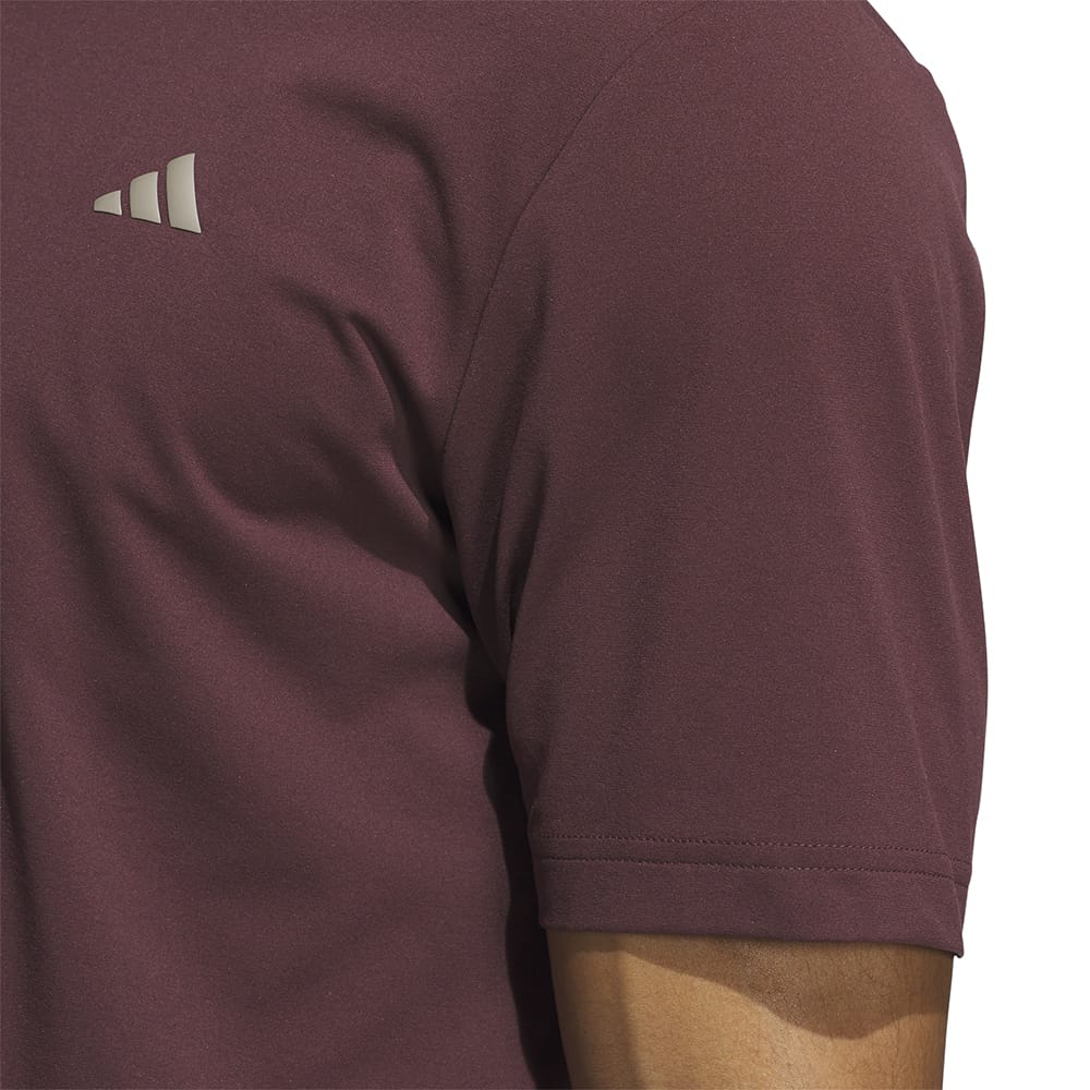adidas Ultimate365 Tour Twistknit LC Polo Shirt - Aurora Ruby