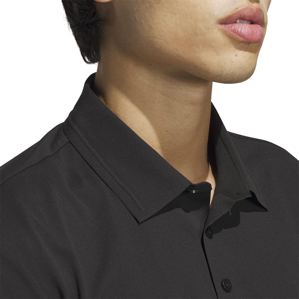 adidas Ultimate365 Tour Twistknit LC Polo Shirt - Black