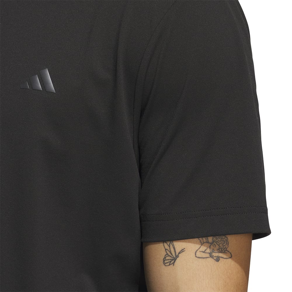 adidas Ultimate365 Tour Twistknit LC Polo Shirt - Black