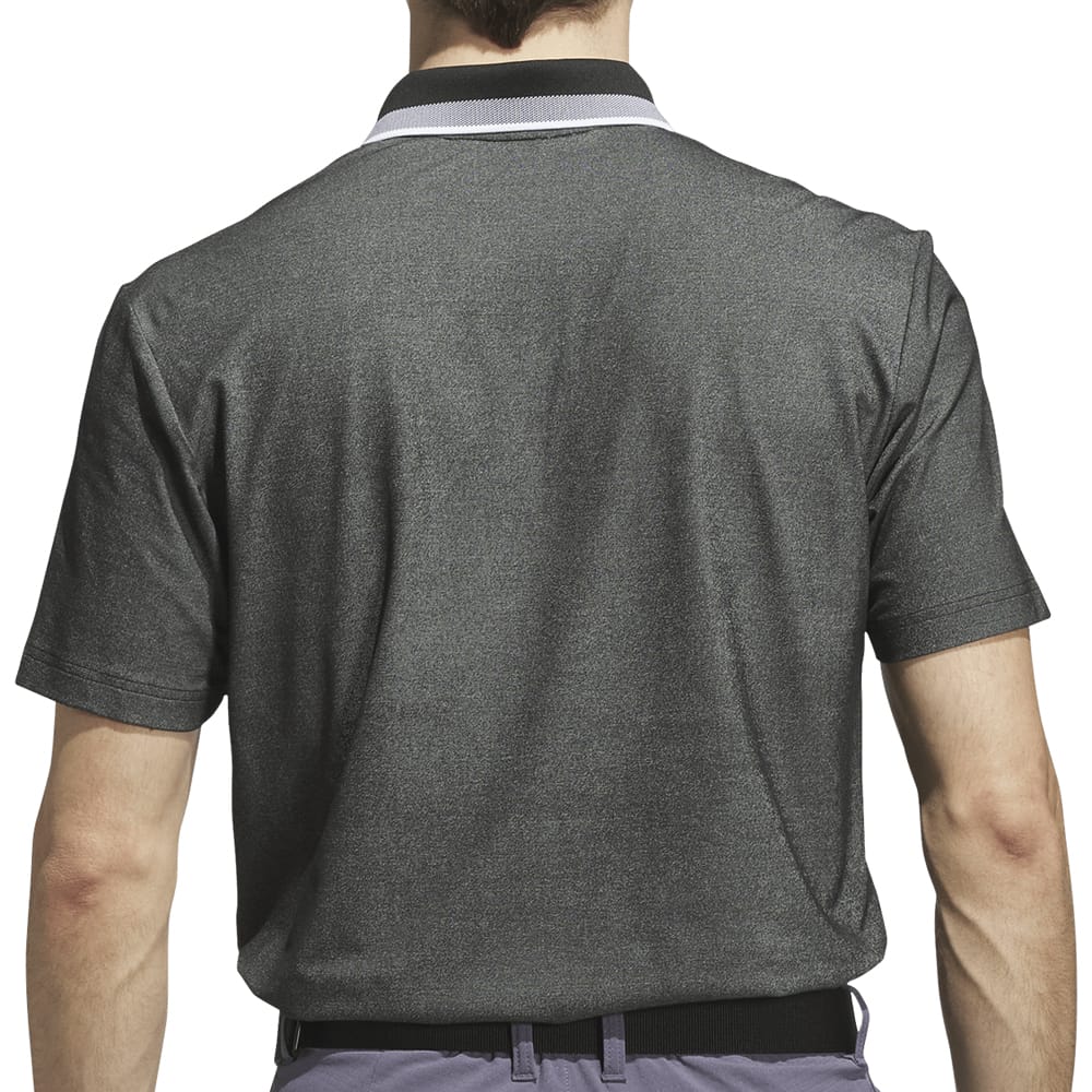 adidas Ultimate365 Tour Twistknit Pique Polo Shirt - Black