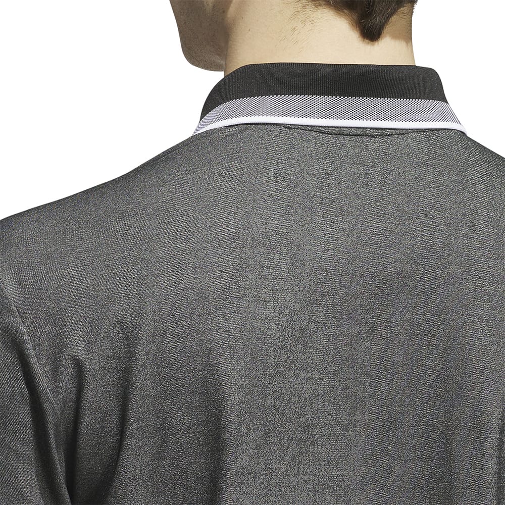 adidas Ultimate365 Tour Twistknit Pique Polo Shirt - Black