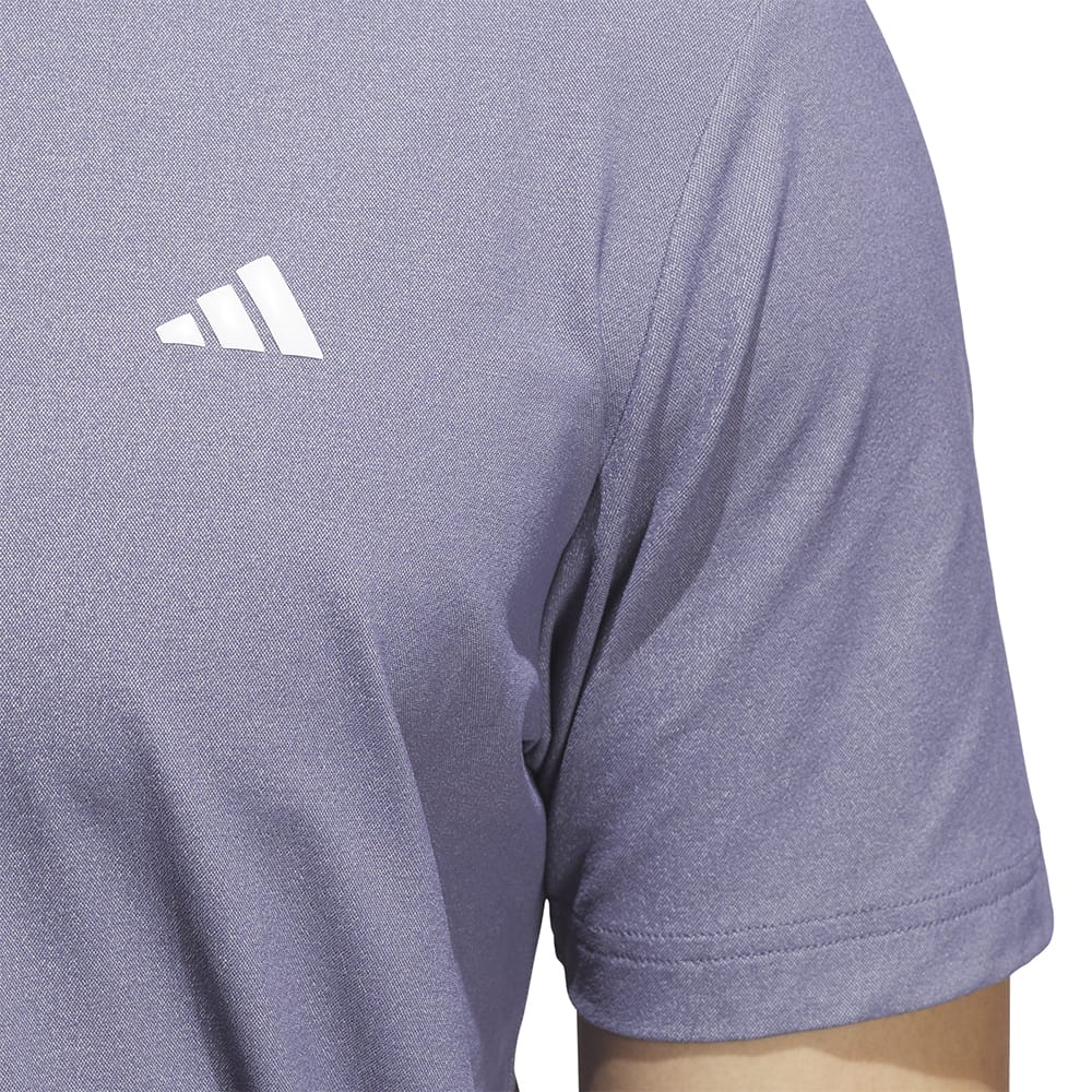 adidas Ultimate365 Tour Twistknit Pique Polo Shirt - Preloved Violet