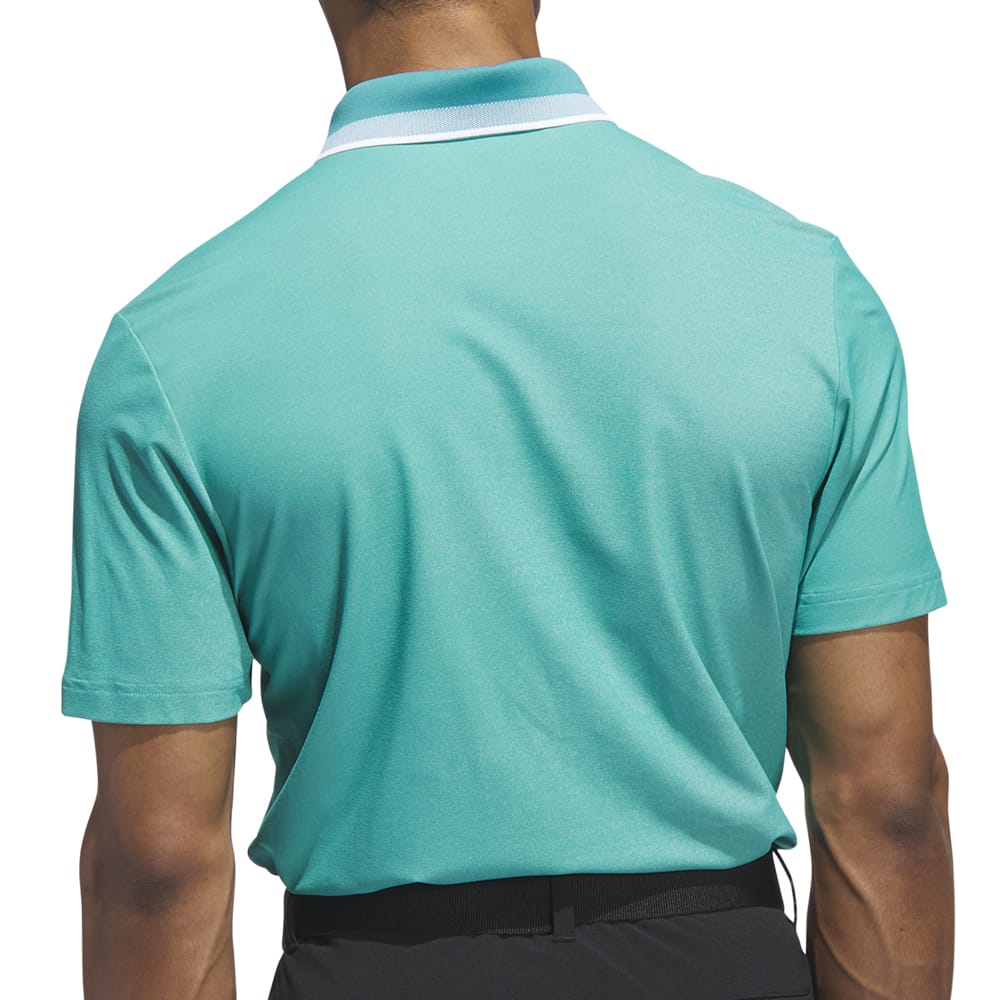 adidas Ultimate365 Tour Twistknit Pique Polo Shirt - Pure Teal