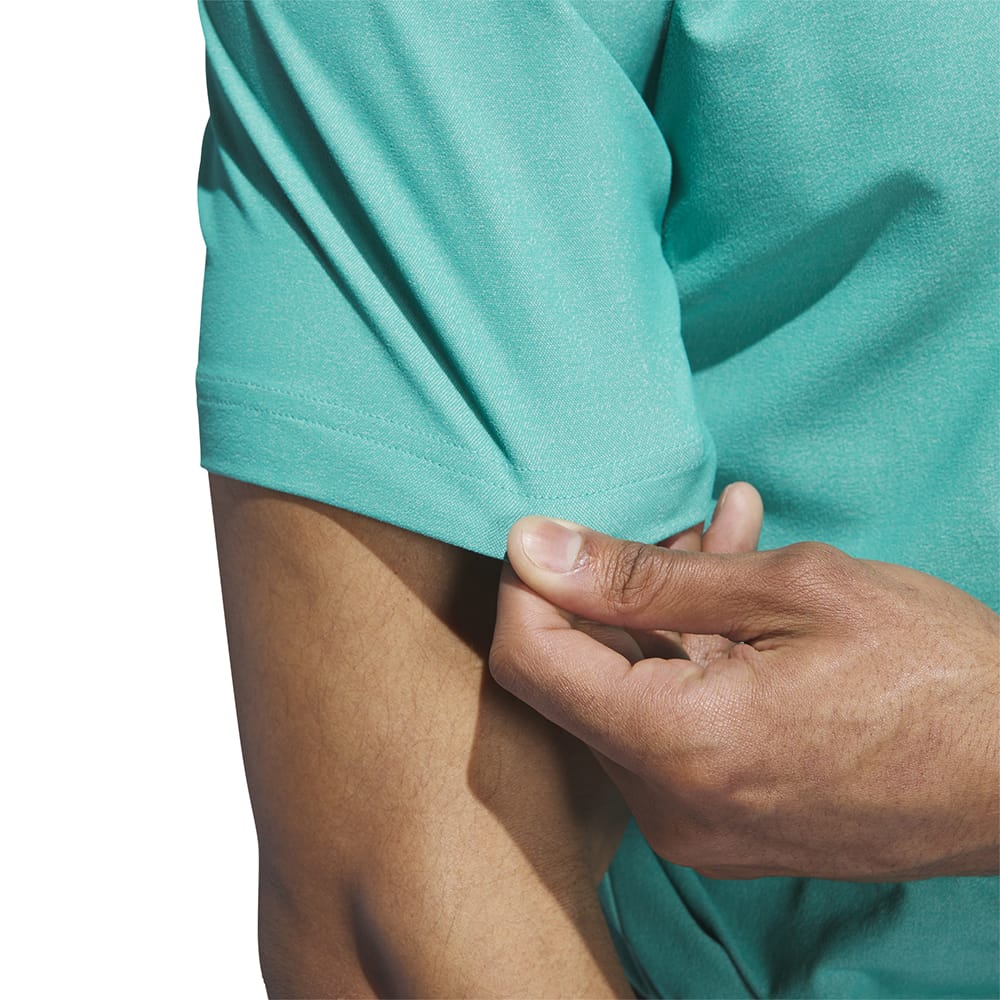 adidas Ultimate365 Tour Twistknit Pique Polo Shirt - Pure Teal