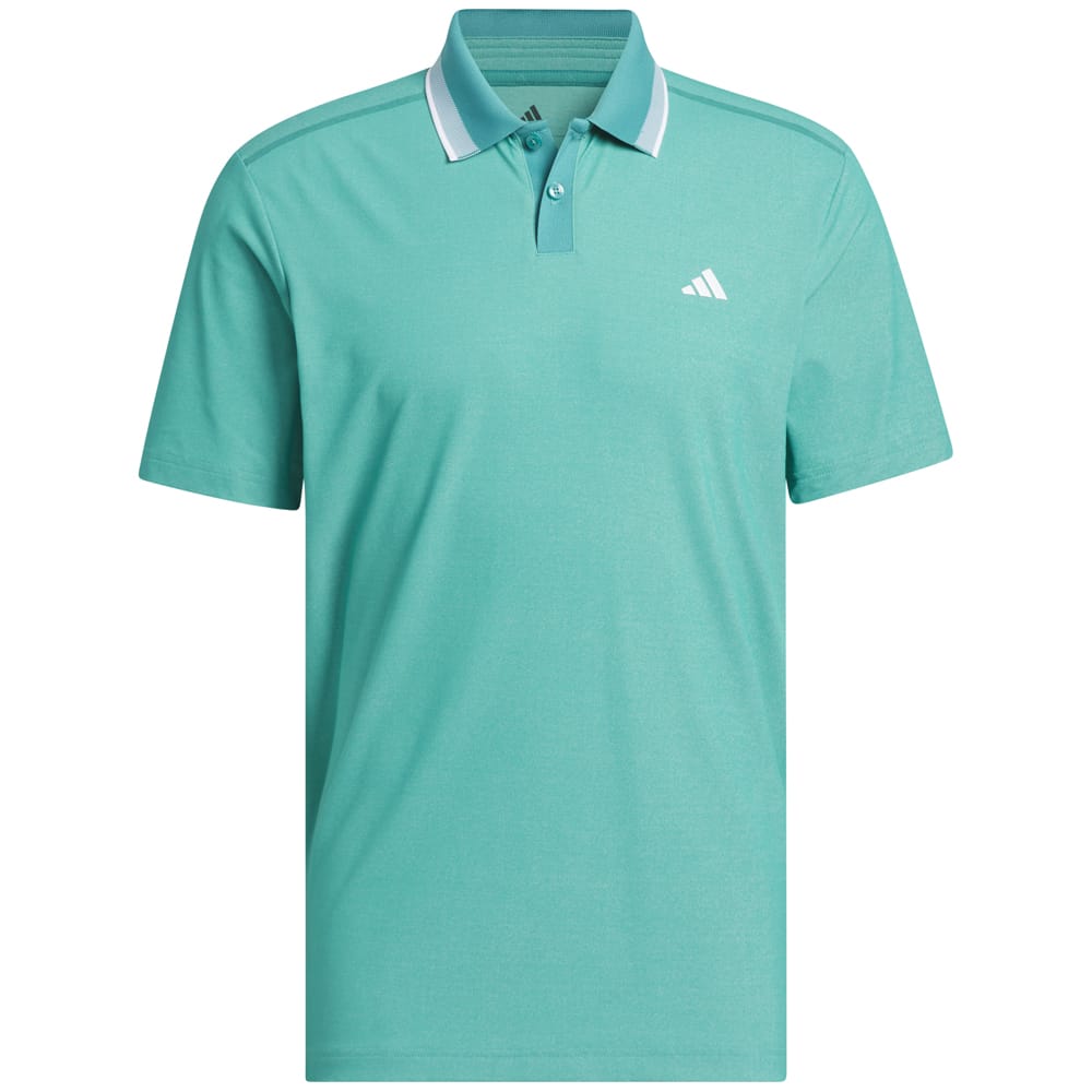 adidas Ultimate365 Tour Twistknit Pique Polo Shirt - Pure Teal