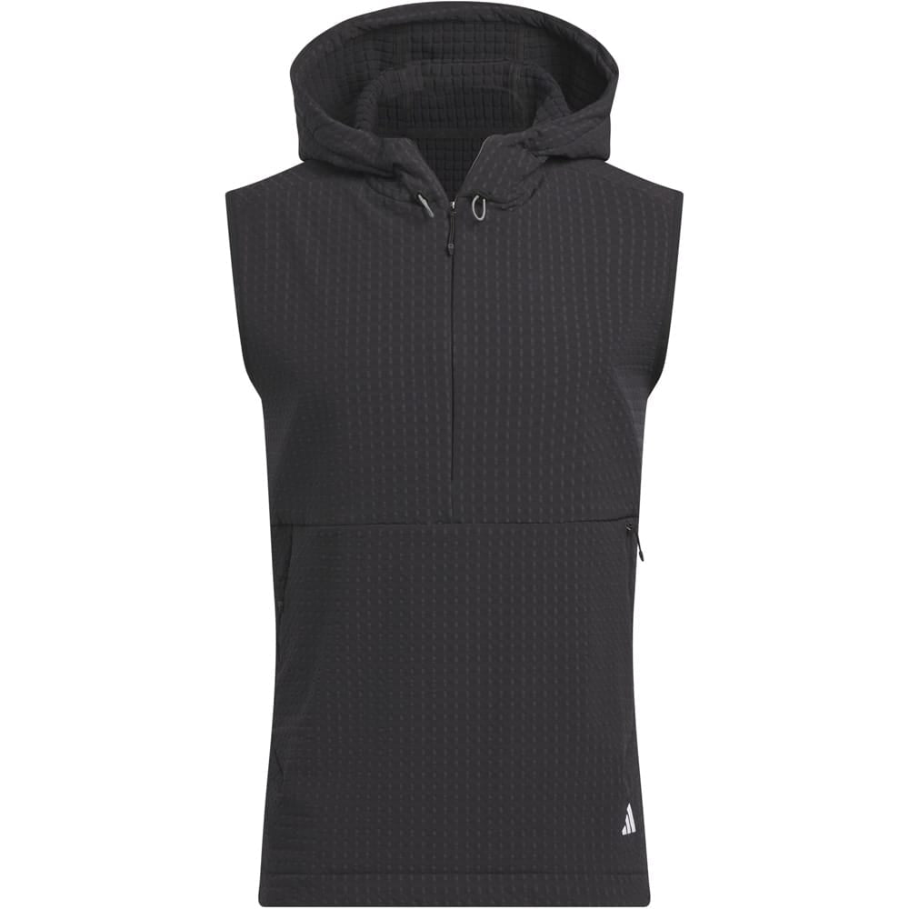 adidas Ultimate365 Tour WIND.RDY 1/2 Zip Vest - Black
