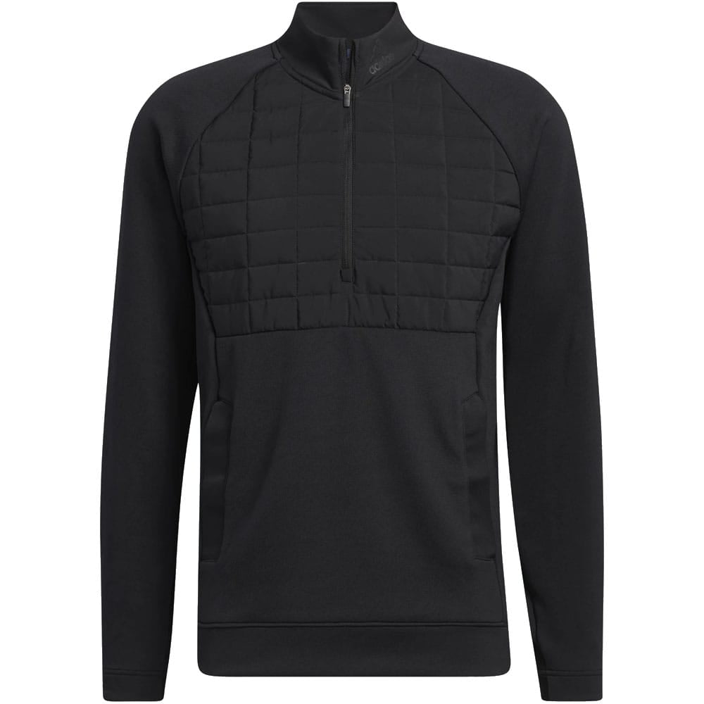 adidas 1/4 Zip Statement Jacket - Black