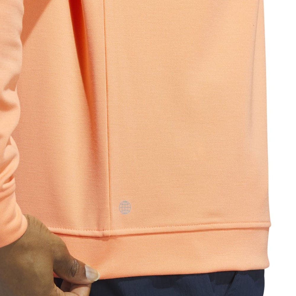 adidas Elevated 1/4 Zip Pullover - Coral Fusion