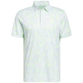 adidas Burst Jacquard Polo Shirt - Lucid Lemon