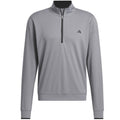 adidas Core Lightweight 1/4 Zip Pullover - Grey Three