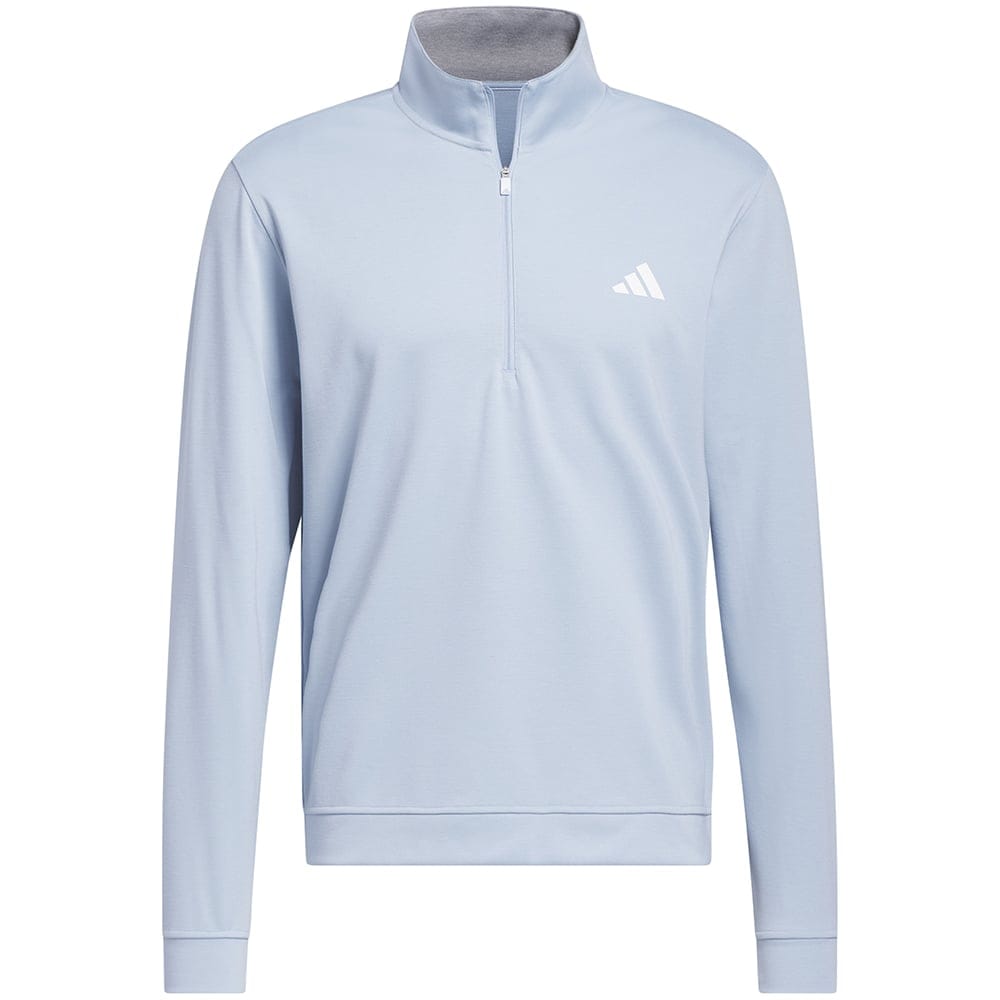 adidas Elevated 1/4 Zip Pullover - Wonder Blue
