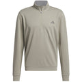 adidas Elevated 1/4 Zip Pullover - Silver Pebble
