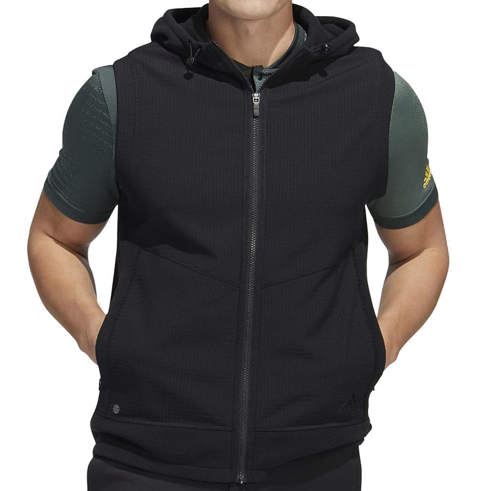 adidas Hoodie Vest - Black