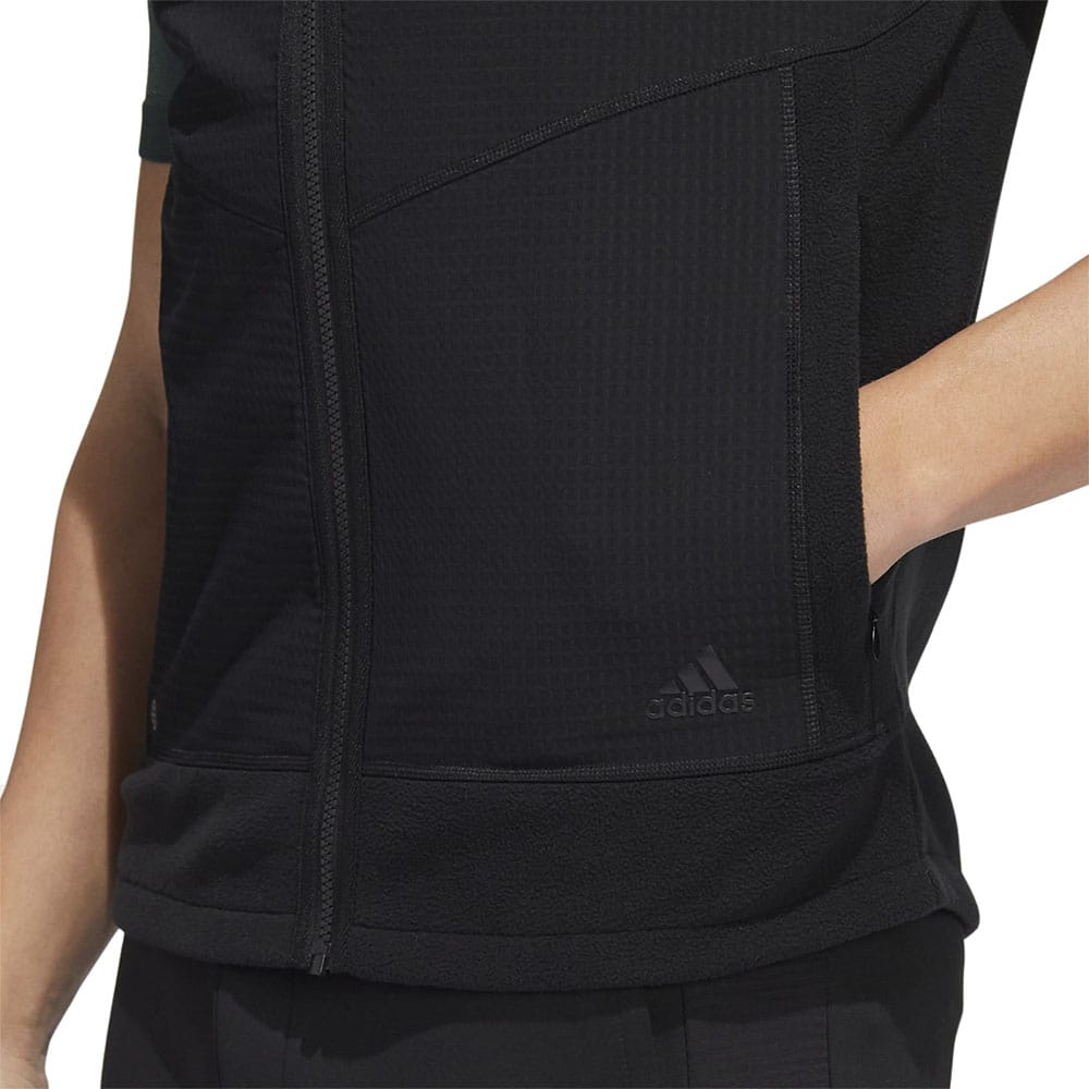 adidas Hoodie Vest - Black