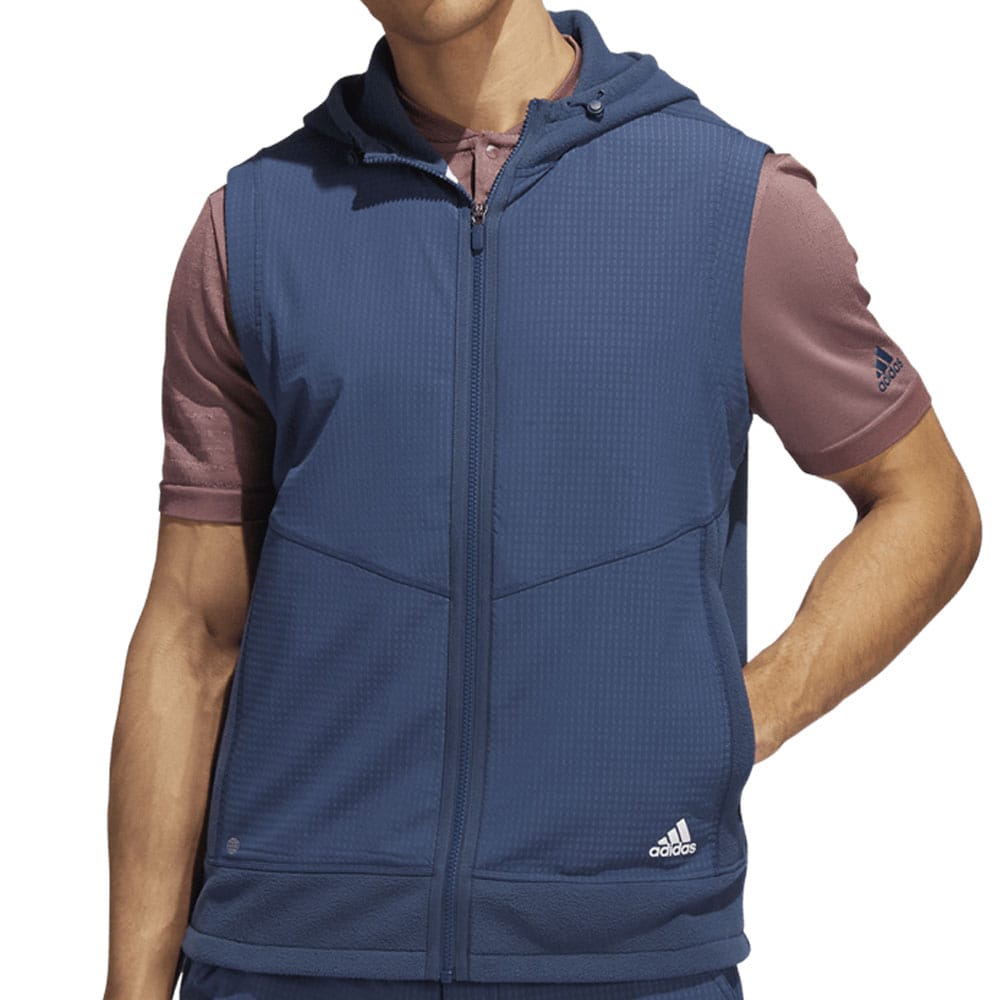 adidas Hoodie Vest - Crew Navy