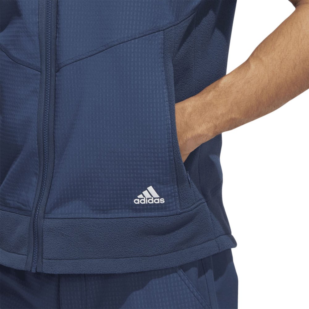 adidas Hoodie Vest - Crew Navy