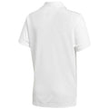 adidas Junior Solid Tournament Polo Shirt - White