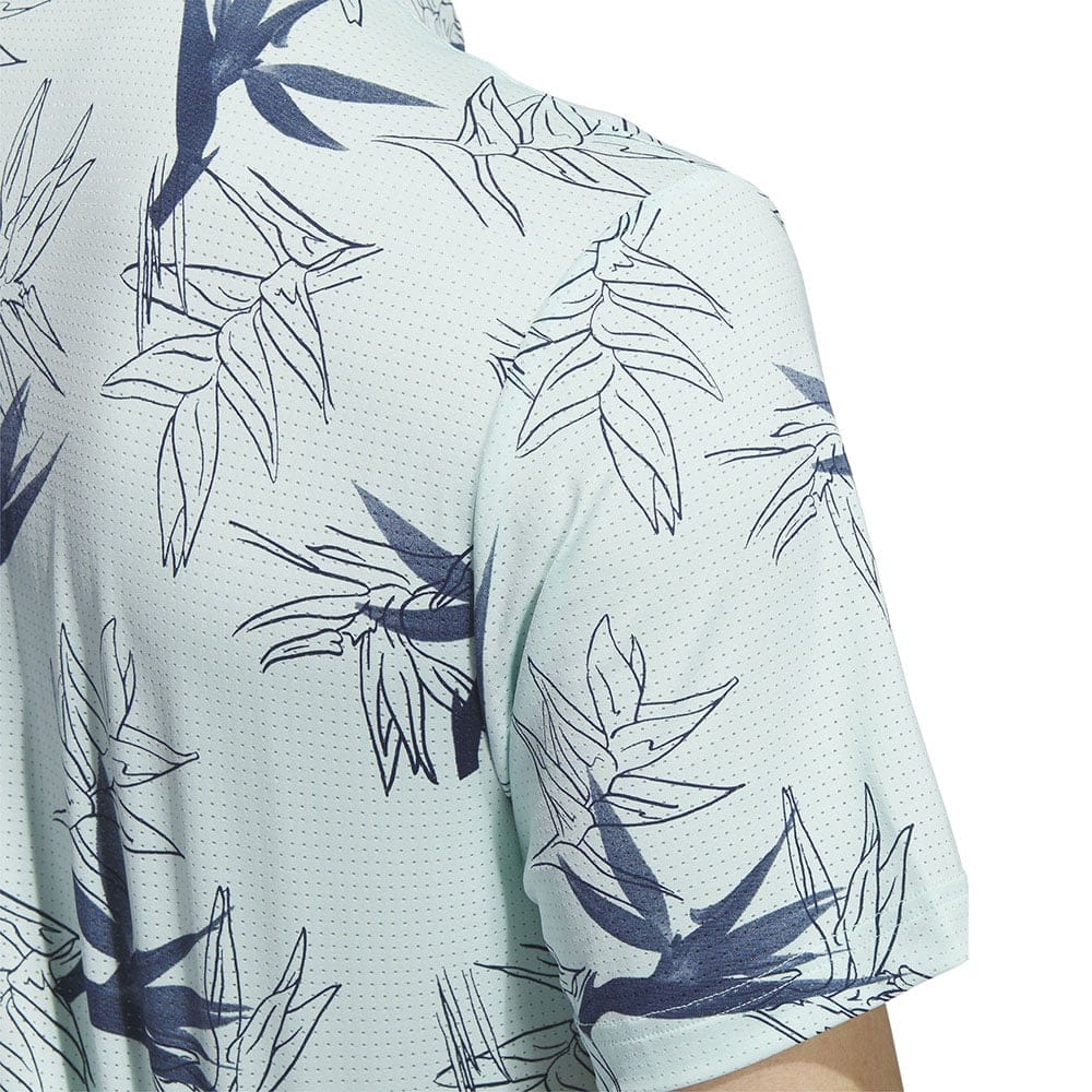 adidas Oasis Mesh Polo Shirt - Semi Flash Aqua