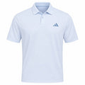 adidas Ultimate365 Tour Seamless Polo Shirt - Crystal Sky/White