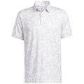 adidas Prisma Print Polo Shirt - White/Grey Two