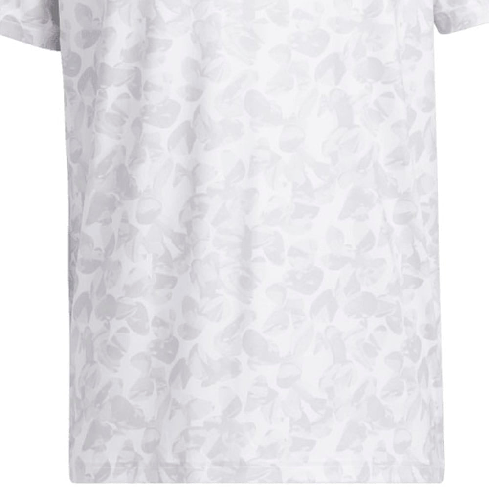 adidas Prisma Print Polo Shirt - White/Grey Two