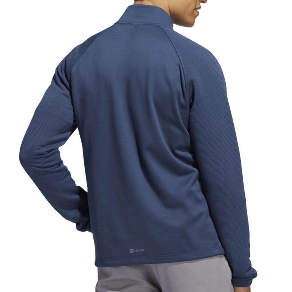 adidas Statement 1/4 Zip Pullover - Crew Navy
