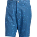 adidas Ultimate365 Print 8.5" Shorts - Focus Blue