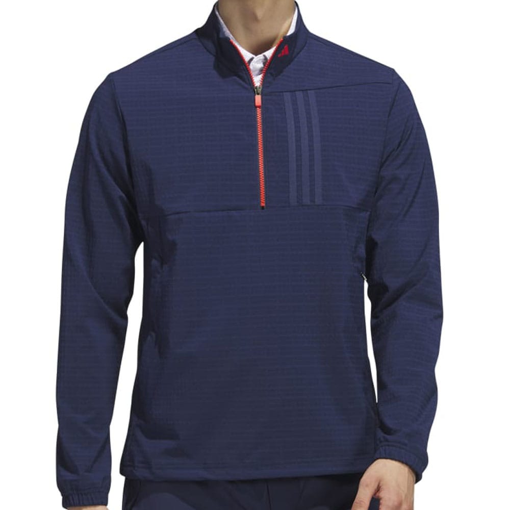 adidas Ultimate365 Tour Wind.Rdy 1/2 Zip Pullover - Collegiate Navy