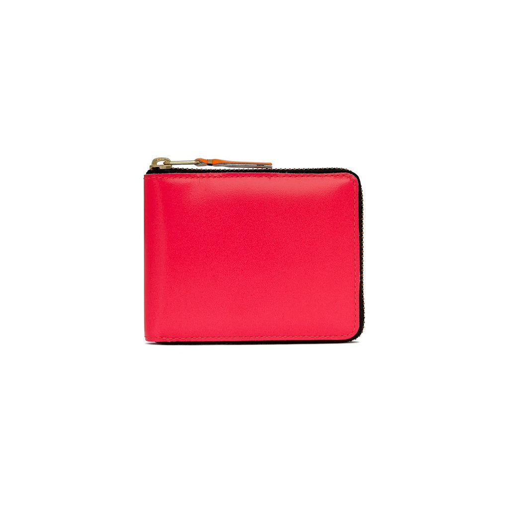 Comme Des GarçOns Wallet Pink Leather Wallet — Pink