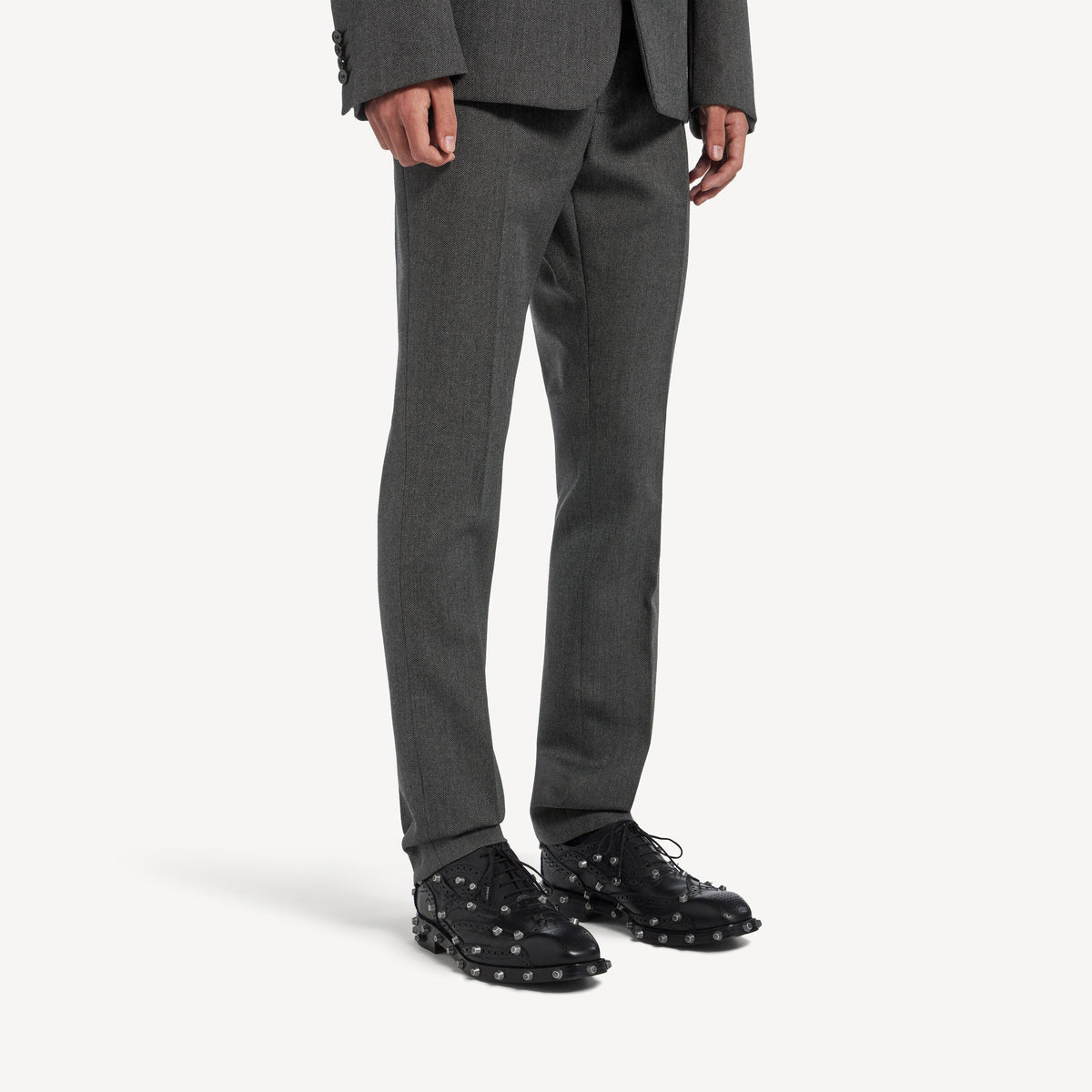 Balenciaga Tailored Trousers — Gray