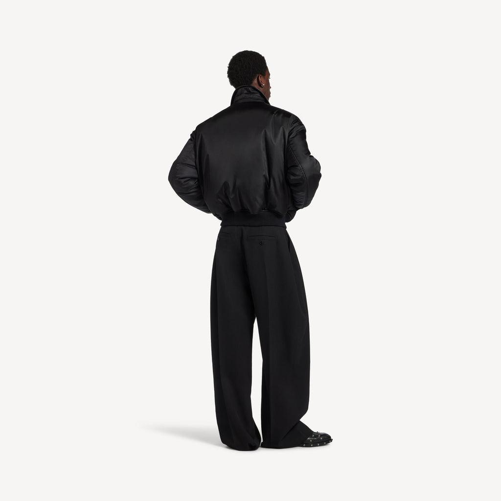 Balenciaga Cocoon Bomber Jacket — Black