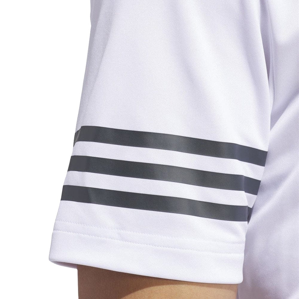 adidas 3-Stripes Polo Shirt - White