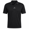adidas Beyond Vent Twistknit Polo Shirt - Black/Black