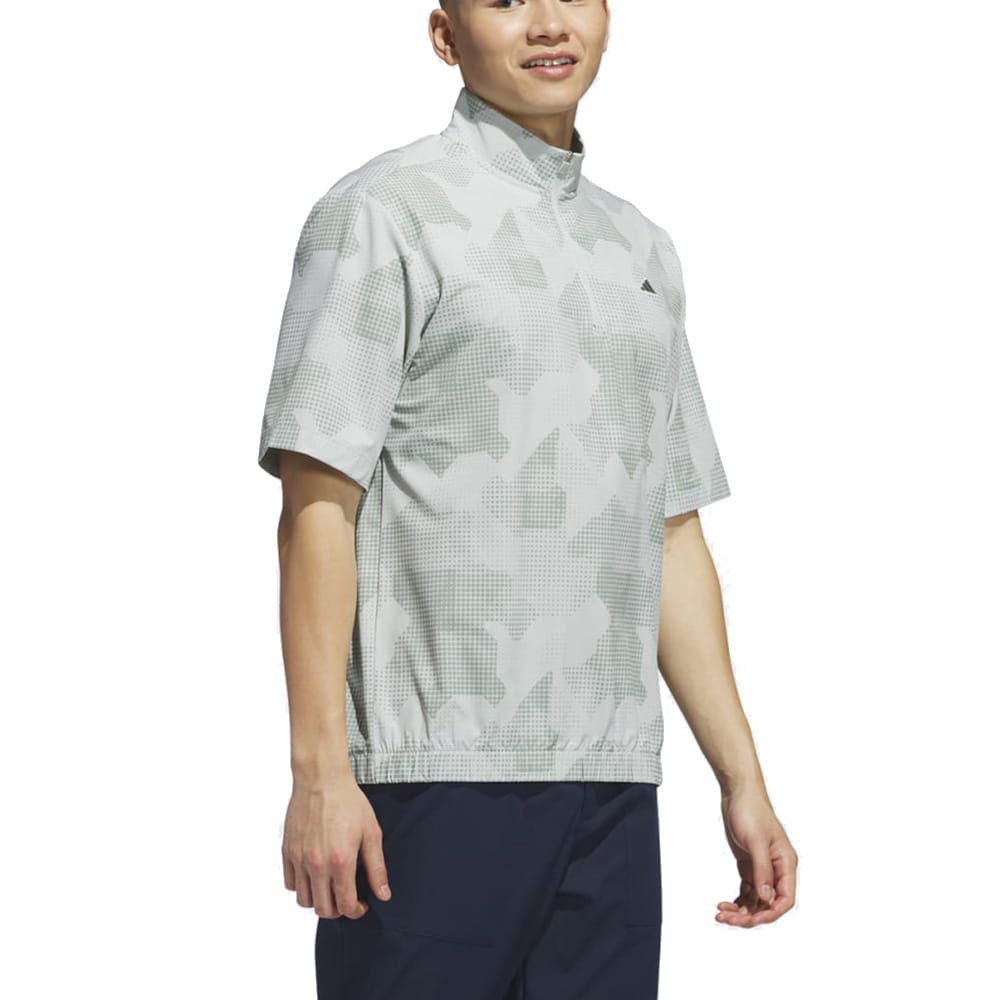 adidas Go-To DWR Short Sleeve 1/2 Zip Pullover - Wonder Silver