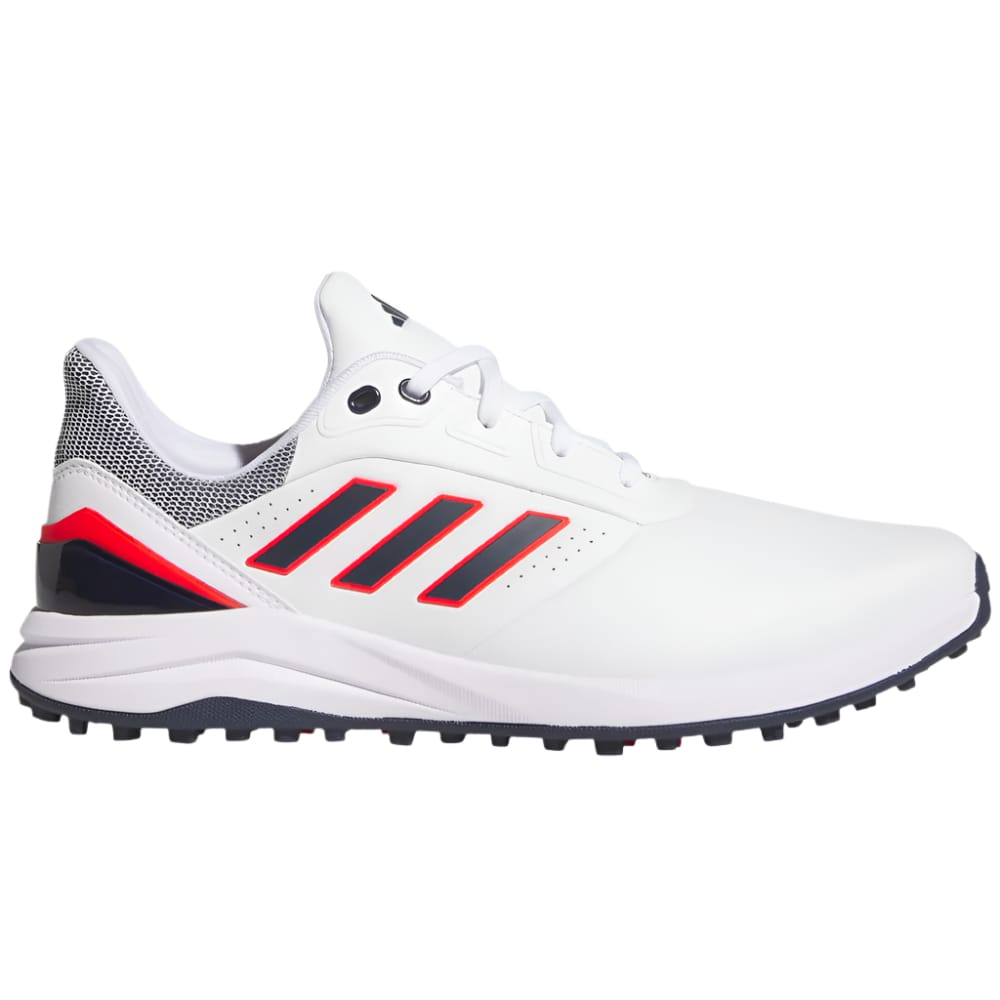 Adidas Solarmotion Spikeless Waterproof Shoes - White/Collegiate Navy/Lucid Red