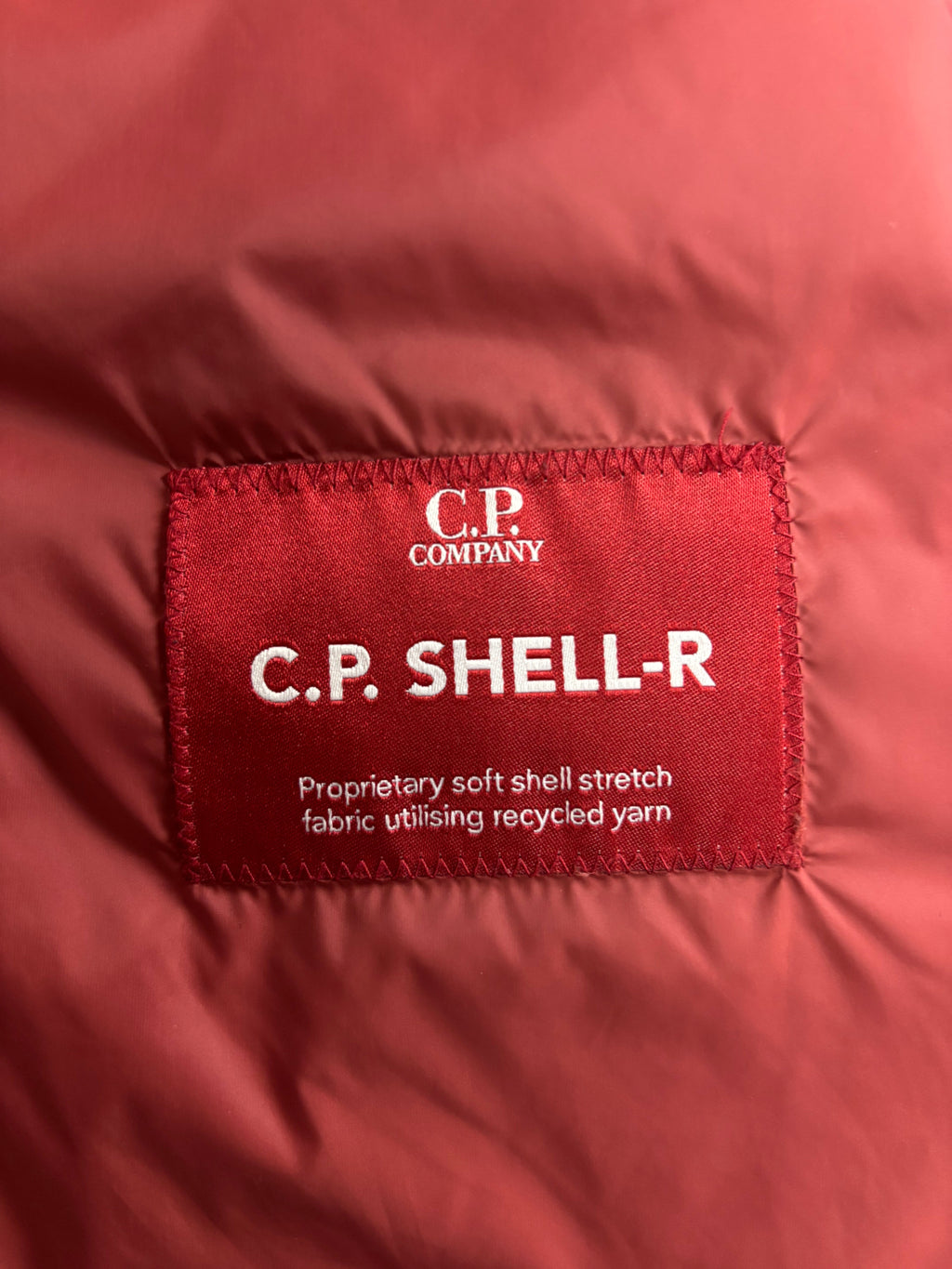 Gilet C.P Company Shell-R Goggle Jacket - Bordeaux - Taille 44