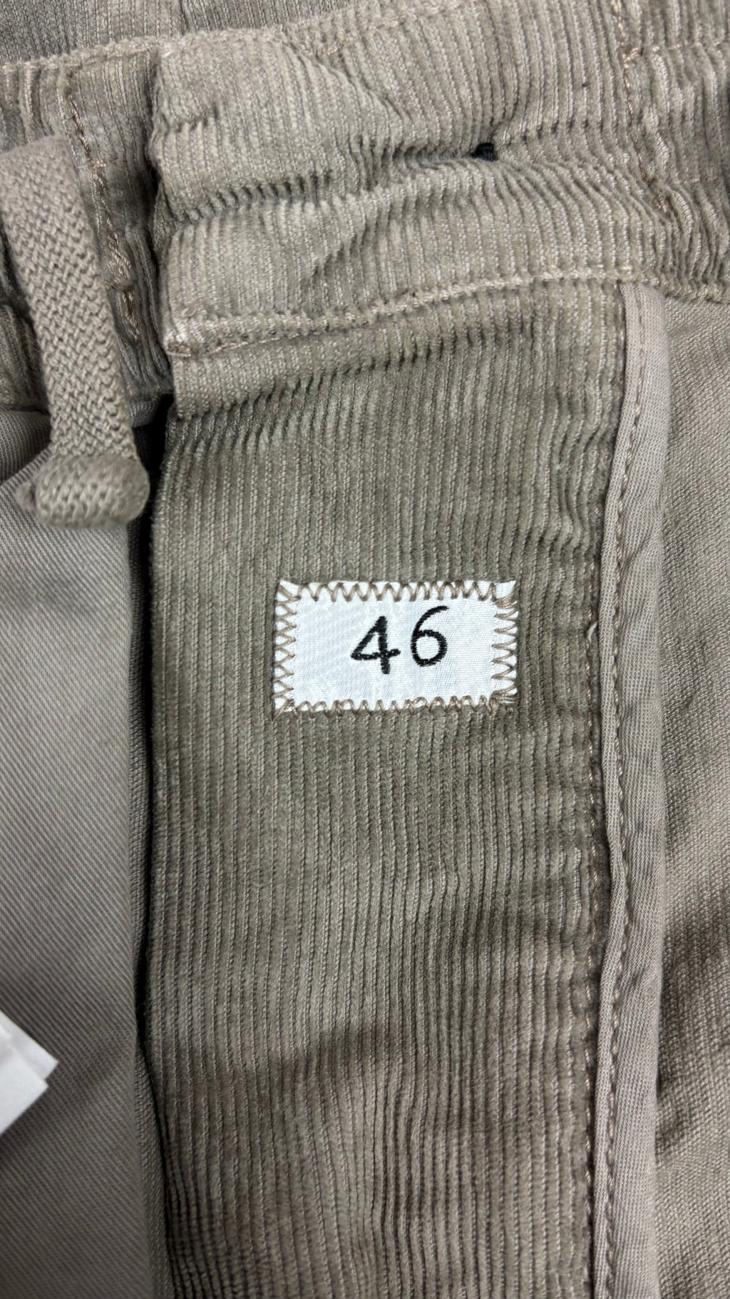 Pantalon Cargo C.P Company en Velours Côtelé - Taupe - Taille 46