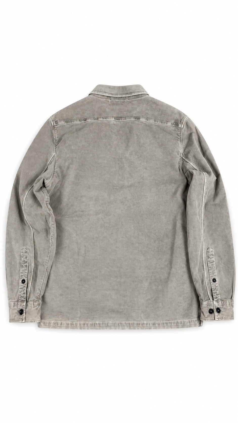 Surchemise en Velours Côtelé C.P Company - Gris - Taille L