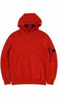 Sweat à Capuche C.P Company Lentille - Rouge - Taille XXL