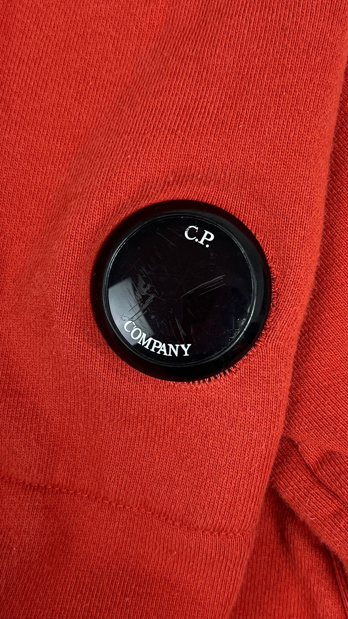 Sweat à Capuche C.P Company Lentille - Rouge - Taille XXL